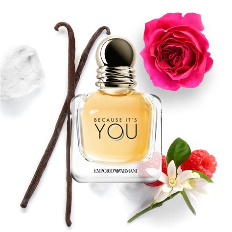 perfume replica of armani because of you|because it's you Armani 100ml.